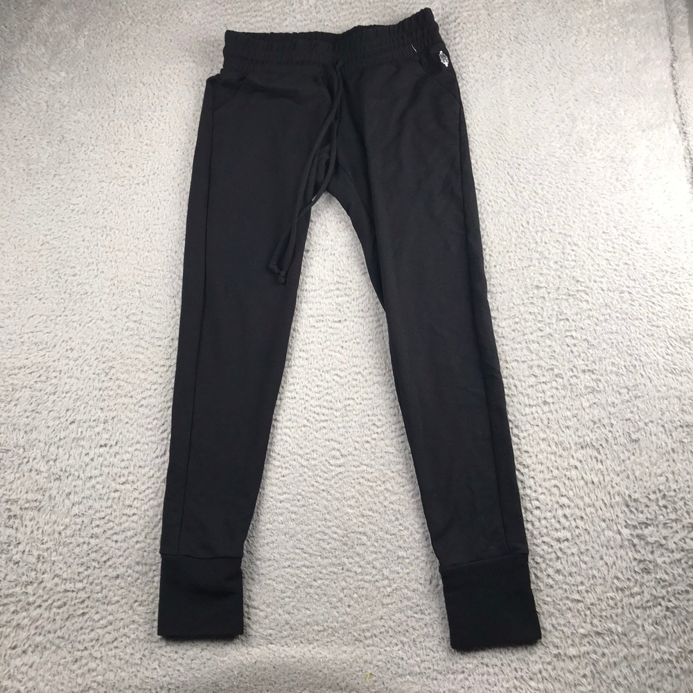 Free People FP Movement Sunny Skinny Sweatpants Women XS Black Jogger NEW NWT